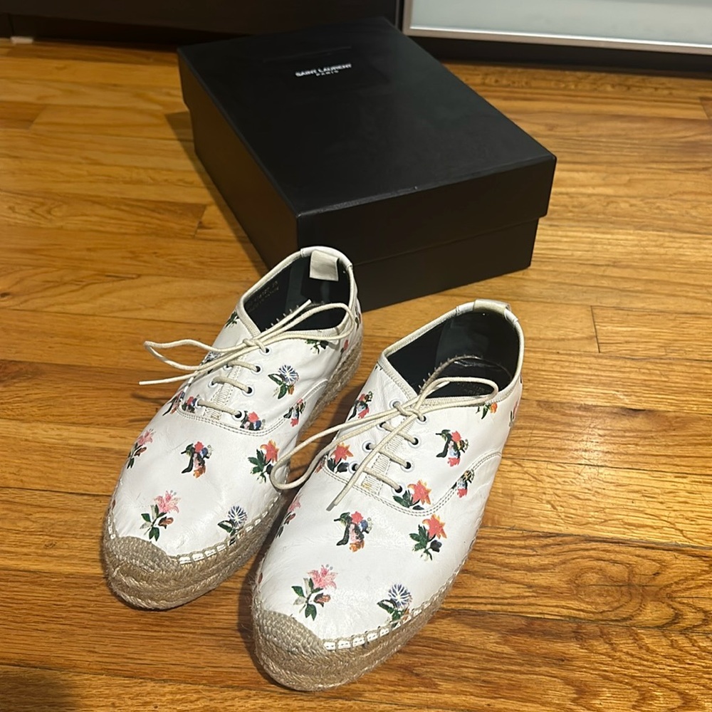 Saint Laurent espadrille
